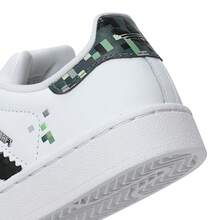 Adidas Originals Zapatillas casuales de caña baja SUPERSTAR II CF C para niños pequeños JQ8748 - Blanco - Ver 5
