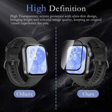 2 pachete de folie de protecție pentru ecranul Hua Wei Watch Fit 3, ultra HD, anti-zgârieturi, fără bule, ultra rezistentă la ulei, protecție la spargere, cadou pentru ziua de naștere, familie, prieteni, folie de protecție pentru ecranul ceasului, husă pentru ceas, accesorii pentru ceas, impermeabilă, rezistentă la șocuri, anti-cădere, anti-amprentă, acoperire completă