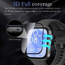 2 pachete de folie de protecție pentru ecranul Hua Wei Watch Fit 3, ultra HD, anti-zgârieturi, fără bule, ultra rezistentă la ulei, protecție la spargere, cadou pentru ziua de naștere, familie, prieteni, folie de protecție pentru ecranul ceasului, husă pentru ceas, accesorii pentru ceas, impermeabilă, rezistentă la șocuri, anti-cădere, anti-amprentă, acoperire completă