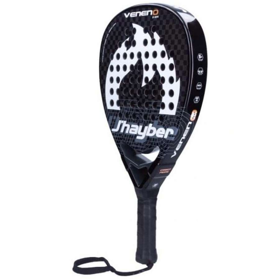 J'hayber Veneno 12K Padel Racket For Men And Women In White ✅ Delivery 24/72 Hours To Spain (Peninsula)