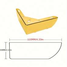 4Pcs Durable Heavy Load Bearing Furniture Legs Metal Cabinet Three-Pronged Feet Triangle Sofa Legs DIY Furniture Hardware Legs