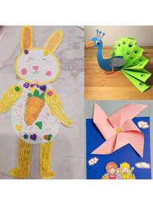 100 PCS Brass Paper Fasteners Metal Brass Fasteners, Mini Brads For Paper Crafts DIY Pins For Crafts (Multicolor)