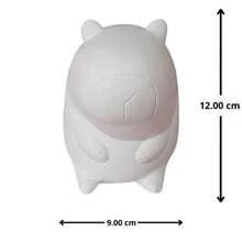 10 Alcancias de capibara de yeso sin pintar, manualidades, recuerdo fiesta + 1 pieza extra - Blanco - Ver 5