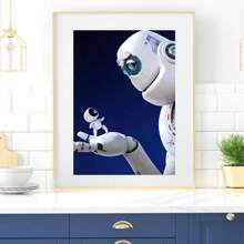 1pc Wall Arts Posters Frameless Modern Game Astro Bot Poster Home Room Decor Livingroom Bedroom Aesthetic Art Wall Painting Stickers