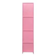 4 -Layer Salon Storage Cabinet,Beauty Barber Salon Styling Station Organizer Equipment,Hair Stylist Station Set With 2 Hair Dryer Holders,4 Drawers And Raised Table Legs - Pink + Particle Board+MDF - View 7