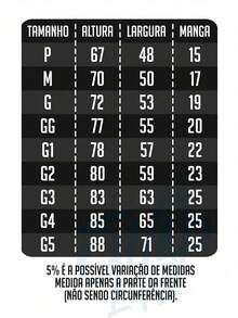 Camisa Estampada 100% Algodão Camiseta Casual - 3656 - Preto - Visão 4