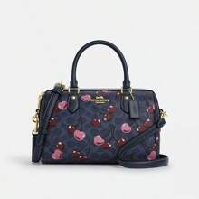 Coach Rowan 25 Classic Mini Satchel - Nowa damska torebka na ramię z uchwytem u góry
