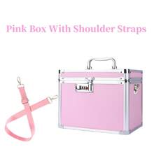 Caja de almacenamiento con candado de aleación de aluminio, caja de herramientas portátil/de hombro con contraseña 2 en 1, estuche para instrumentos, organizador de documentos con acolchado, protección para teléfono, fotos, joyas, cosméticos, documentos, tarjetas, herramientas, accesorios de vacaciones y viajes de verano, accesorios escolares, bolsa de graduación