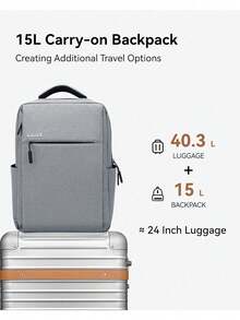 4pcs LUGGEX All Aluminum Carry On Luggage With USB Port - Hard Shell Zipperless Luggage With Wheels - Retro Meets Tech Travel (Vintage Suitcase) - 霧面銀/白棕 - 查看 3