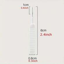1/10/20/30/40/50/60 pezzi Spazzole di pulizia mini multifunzione, adatte per telefoni, tablet, soffioni doccia ecc. - Anti-intasamento, spolveratura, strumento di precisione con setole morbide per spazi difficili da raggiungere, accessorio per la pulizia della casa | Design minimalista | Setole durevoli per la pulizia