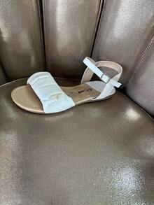 SANDALIA PLANAS PARA TEMPORADA PRIMAVERA VERANO PlayaEleganteAberturaCasaPRIMAVERA VERANO - Blanco - Ver 1