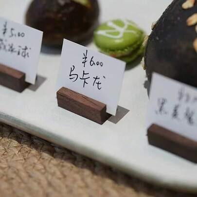 创意木制复古风格桌面便签夹，可爱桌面支架，可放置便签、照片、留言、装饰工艺品