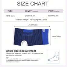 2 unidades de Soporte de Tobillo JINGBA, Accesorio para deporte al aire libre como baloncesto, fútbol, voleibol para protección y prevención de torceduras de tobillo, Accesorios de gimnasio