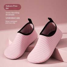 1pc Water Sports Shoes Barefoot Quick Drying Water Yoga Socks A Slip-On Beach Swimming Surf Adventure Yoga Sports Beach Casual Sandals Fitness Shoes, Beach Essentials, Beach Accessories, Pool Float