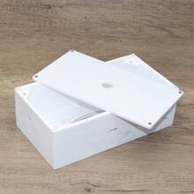 Caja de pañuelos, soporte para toallas de papel, dispensador de servilletas para el hogar, hotel, oficina, organizador de caja de pañuelos de resina minimalista moderno