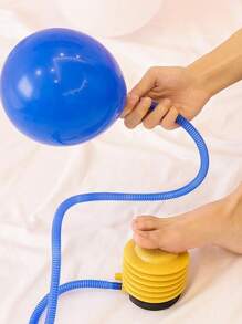 1pc Plastic Balloon Inflator, Modernist Portable Manual Balloon Pump For Party Mother's Day Graduation
