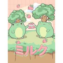 1 件墙面艺术海报无框流行钻石艺术画 5D DIY 马赛克动物卡通可爱婴儿青蛙镶嵌十字绣刺绣饰品套件卧室装饰