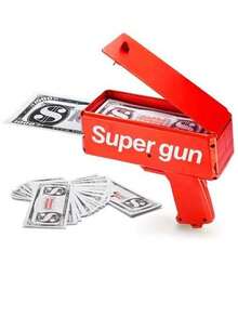 1PC Super Cash Gun Money Gun For Weddings, Anniversary, Birthday Parties, Kitty Parties And Fun