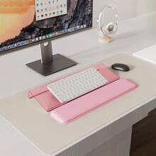 Desktop Computer Keyboard Wrist Rest And Keyboard Stand Set, Ergonomic Keyboard Wrist Pad Suitable For Home, School, Office Use, Facilitates Typing