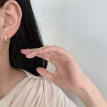 1 Par Minimalista Prata Esterlina Cuffs De Orelha Para Mulheres Para Diário Acessórios De Joias