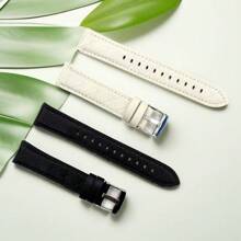QCTOG Bracelet de montre en PU doux de 18 mm pour GT5 (41 mm) GT5 Pro (42 mm) Honor S1 Bracelet S1/B5 Talkband B5, Bracelet de mode pour Garmin Venu 2S/3S, Move 3S, Forerunner 255S 265S, Bracelet de rechange réglable pour Garmin Vivoactive 4S Vivomove 3S Active S, léger, confortable, respirant, polyvalent pour un usage casual, sportif, professionnel et plus encore
