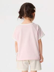 Balabala Balabala Baby Mädchen Disney Kurzarm T-Shirts, Baby Mädchen Tops für Sommer 2025