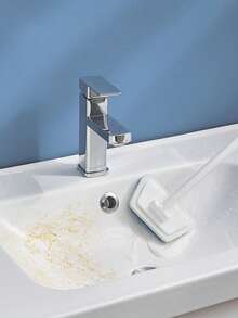 4pcs(1 Handle+3 Replacement Sponges)Multi-Functional Long Handle Wall Brush - Detachable Bath Brush For Household Cleaning - Multicolor - View 3