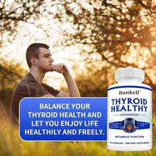 Thyroid Health & Energy Support - With Iodine & Vitamin B12, 120 Capsules - 1 chai - Xem 3