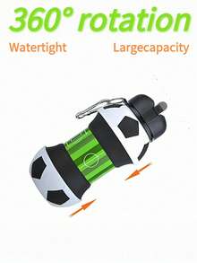 1pc Silicone Folding Water Bottle Children/Adult Basketball Football Sports Water Cup Large Capacity 550ML Anti-Fall Wear-Resistant And Leak-Proof Design Anti-Fall Silicone Outdoor Mountaineering Cycling Travel Hiking Competition Rest Hydration Team Sports Equipment Portable Folding Compression Water Bottle Portable Lightweight Storage Equipped With Mountaineering Ring Buckle Can Be Hanged On Backpacks Or Bicycles, Etc.