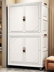 Large Capacity Storage Box For Home, Children's Clothes, Toys, Snacks, Blankets, Thick Plastic Multi-Layer Storage Cabinet