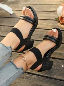 New Summer High Heel Strappy Open Toe Sandals