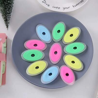 Set de 12/24/36 borradores de silicona multicolor - Sin residuos, adecuados para la escuela, la oficina, las artes y manualidades, en colores vibrantes rosa, verde, amarillo y azul, artículos escolares | Diseño compacto | Sin manchas