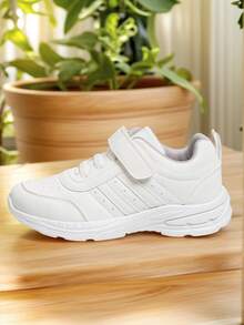 Zapatillas Deportivas para Niñas, Zapatos de Tenis Transpirables para Niños y Niñas, Zapatillas Ligeras y Antideslizantes para Correr, Zapatos Deportivos Casuales para Niñas - Gris - Ver 2