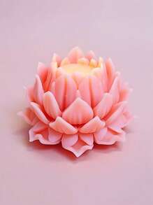 DIY Lotus Peony Silicone Mold For Cake Decoration, Baking Tools For Mousse Cake, Ice Cube, Jelly, Chocolate, Fondant Bread And Pastry Making