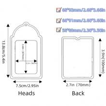 1 peça de bolso para fotos de gato preto e branco fofo, porta-cartões minimalista com decoração de orelha de gato, clipe para exibição de cartões de fotos de ídolos Kpop, porta-crachá de identificação de PU brilhante de 3-3,5 pol., adequado para artigos de fãs de shows, cabide para guardar cartões de fotos em bolsas