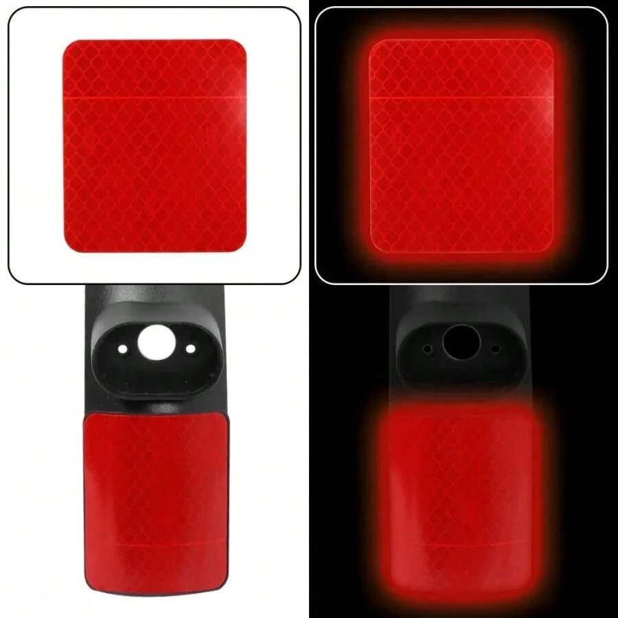 Rear Mudguard Reflective Warning Sticker Electric Scooter For Mi Pro 2 Mi3 Mudguard Skateboard Reflective Sticker Accessories