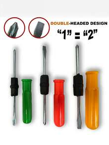 3pcs/4pcs Screwdriver Kit Set, Small Portable Screwdriver Home Repair Hand Tools, Precision Car Repair - Conventional - View 3