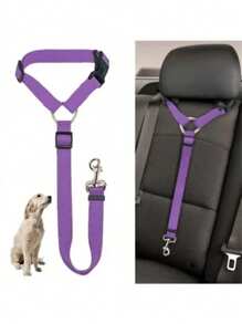 Arnés de seguridad para mascotas multiusos, resistente y duradero para viajes seguros, adecuado para el uso de mascotas en vehículos, excelente como regalo de Navidad, regalos festivos