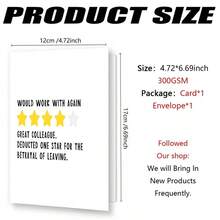 Leaving Card Goodbye Good Luck Card, Retirement New Job Card To Go With Sorry Your Leaving Gifts For Colleagues Women Or Men