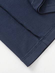 Balabala 男童速干100%纯棉T恤，休闲百搭夏季服装 - 深藍 - 查看 9