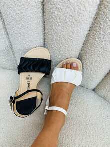 SANDALIA PLANAS PARA TEMPORADA PRIMAVERA VERANO PlayaEleganteAberturaCasaPRIMAVERA VERANO - Blanco - Ver 2