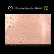 10Pcs Multi Use Single Side Conductive Copper Tape For Guitar EMI Shielding(30*20cm) - Multicolor - View 7