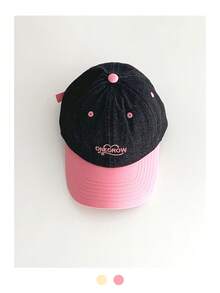 Bowknot Baseball Cap For Women, Summer UV Protection Visor Hat With Embroidered Letter, Retro Wide Brim Snapback Hat, Suitable For Large Head Circumference - One Size - View 19