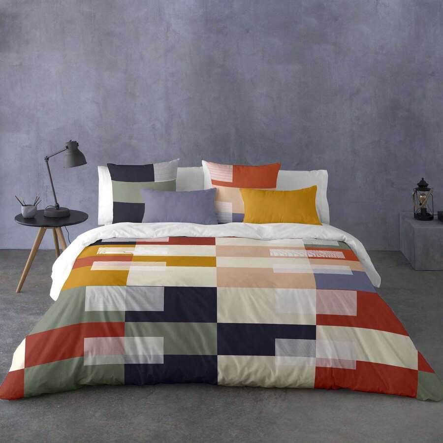 Naturals - 印花羽绒被套 - ✅ 2-5 天内发货 - 100% 超柔软棉 - 包括羽绒被套 + 1 或 2 个枕套 - 西班牙制造 - 床 90/105/135/150/180 - 羅茲科 - 查看 1