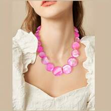 1 pieza Collar de concha elegante, sexy y de moda estilo bohemio para mujer