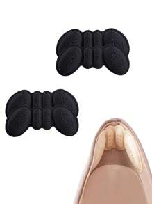 4 Pairs Anti-Slip Heel Pads For Shoes, Comfortable Heel Grips & Inserts For Women & Men, Prevent Rubbing & Blisters, Perfect For Shoes That Are Too Big, Shoe Liner Cushions