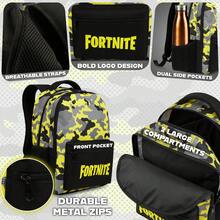 Fortnite Backpack Gaming Rucksack School Bag Camo Daypack Travel Days Out PE Sports Gamer Gift - A - View 2
