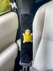 Cute Turtle Car Seat Belt Covers, Soft Anti-Chafe Shoulder Protector - Turtle Shoulders - View 16
