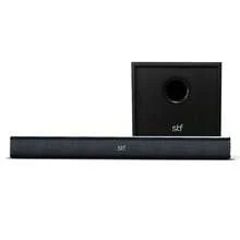 STF Barra De Sonido Alud Pro con Subwoofer Entrada 3.5 mm Entrada Óptica Audio Inalámbrico Entrada USB Teatro En Casa - Negro - Ver 1