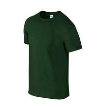 Gildan Unisex Adult Softstyle TShirt (Forest Green) - 墨綠色 - 查看 3